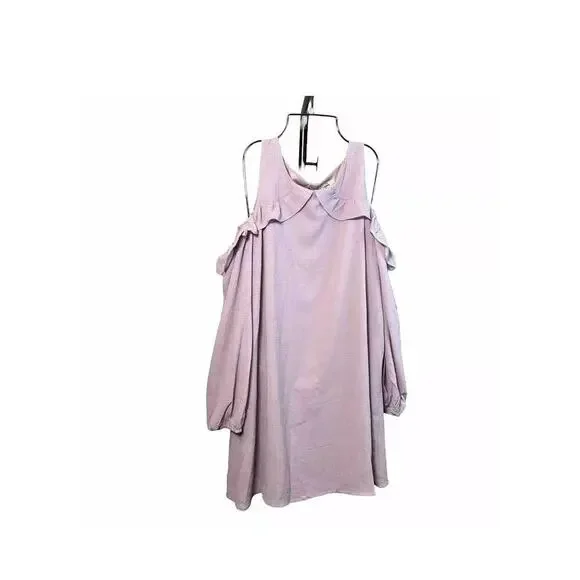 Entro boutique lilac cold shoulder dress - Picture 2 of 6